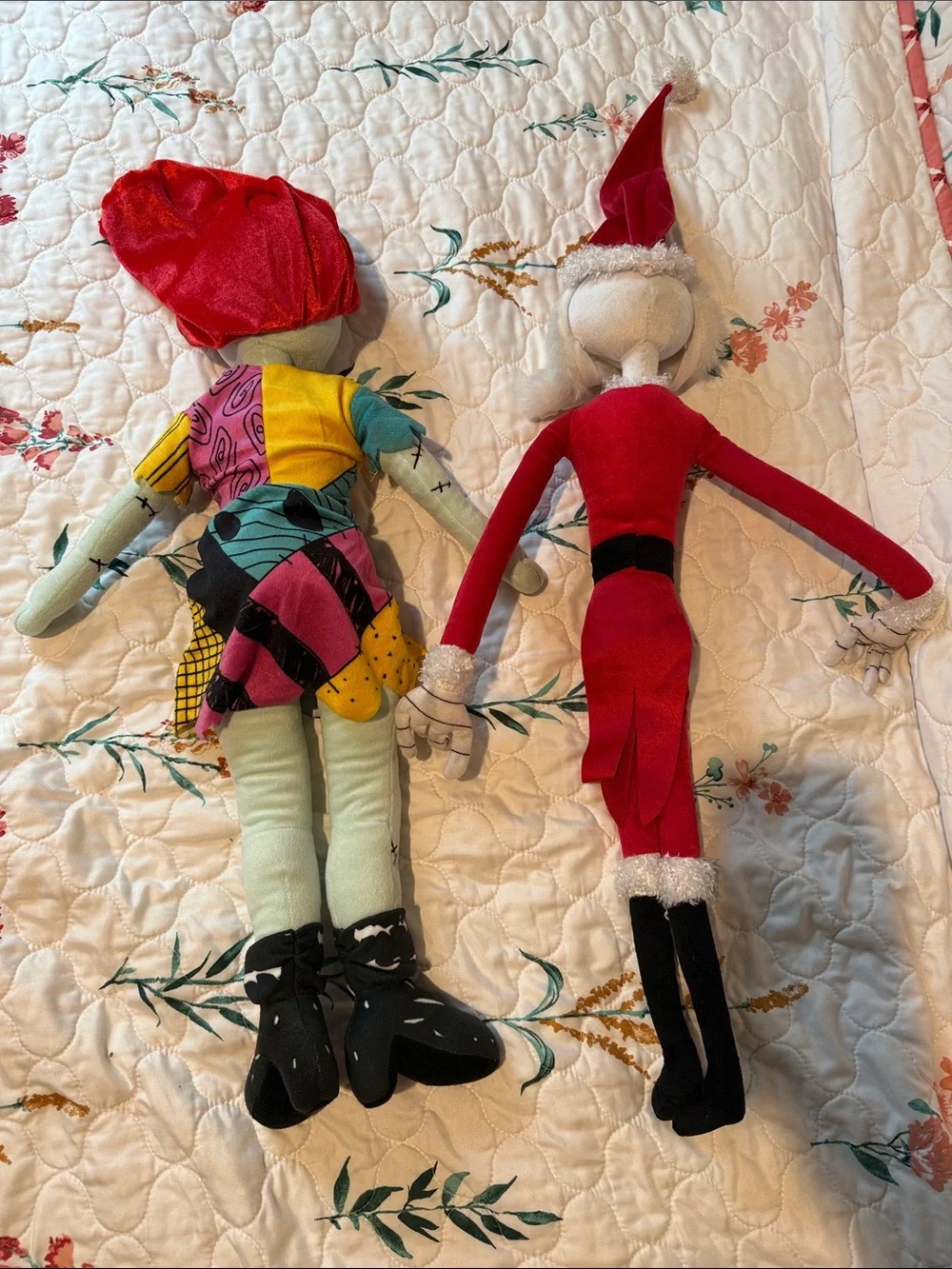 The Nightmare Before Christmas Sally & Jack Skellington Plush Duo